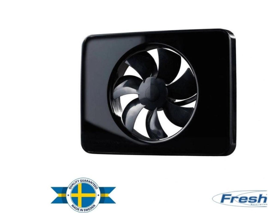 INTELLIVENT 2 BATHROOM FAN BLACK