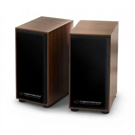 PC Speakers Esperanza 2.0 FOLK Wood - Колони за Компютър<<<Електроника Периферни и резервни части<<<Компютри|