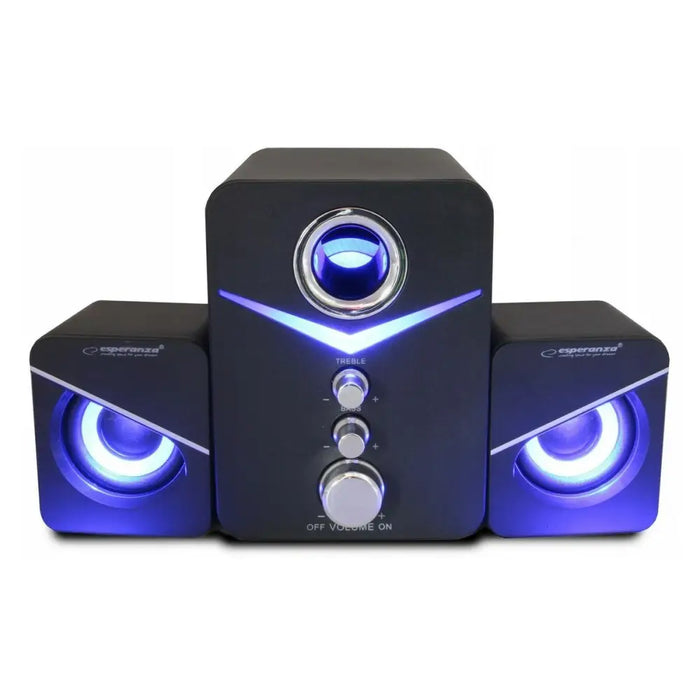 PC Speakers Esperanza EP153 Blue White - Колони за Компютър<<<Електроника Периферни и резервни части<<<Компютри|
