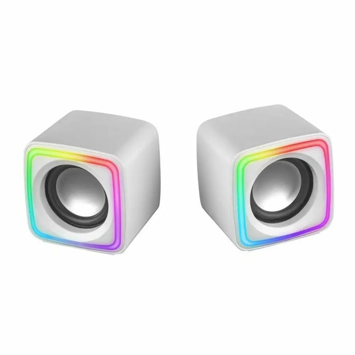 PC Speakers Mars Gaming MSCUBEW 8W White 4 W - Електроника Периферни и резервни части<<<Компютри|