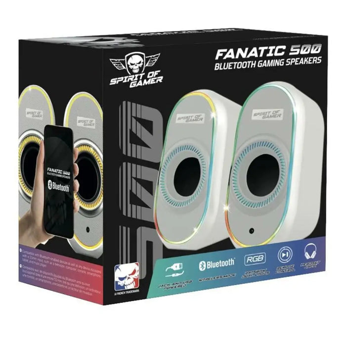 PC Speakers Spirit of Gamer SP-5500WT White 3 W 6 W - Електроника Периферни и резервни части<<<Компютри|