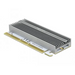 PCI Express x16 (x1 / x4 / x8) card Delock for M.2 NVMe M.2 Key M RGB LED - Входно-изходни контролери<<<Компютърни
