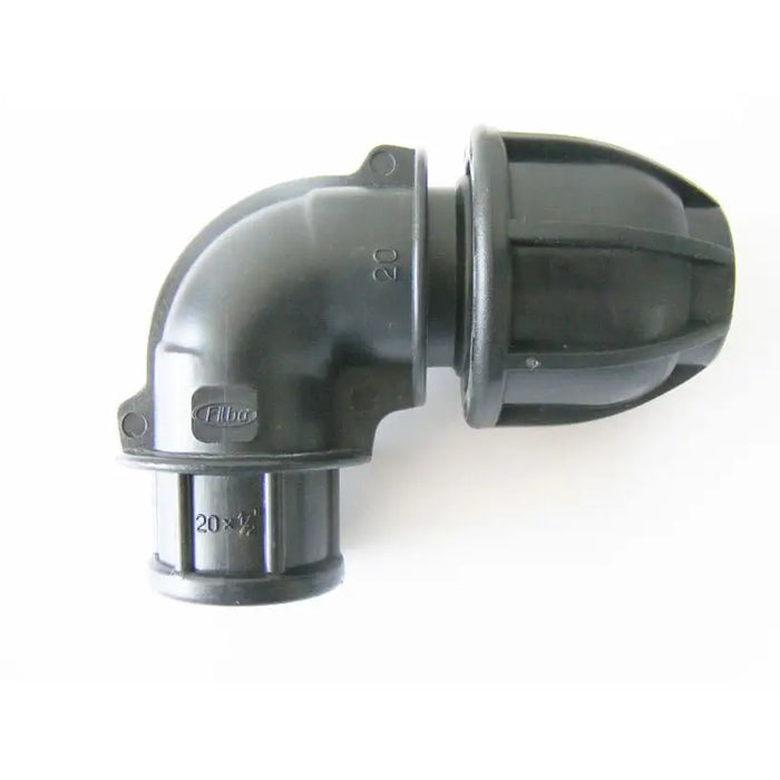 PE KNEE FEMALE 25X1 FILBOPLAST - ВИК тръби и фитинги<<<Отопление Охлаждане и Вик<<<Praktiker&&&ВИК тръби и