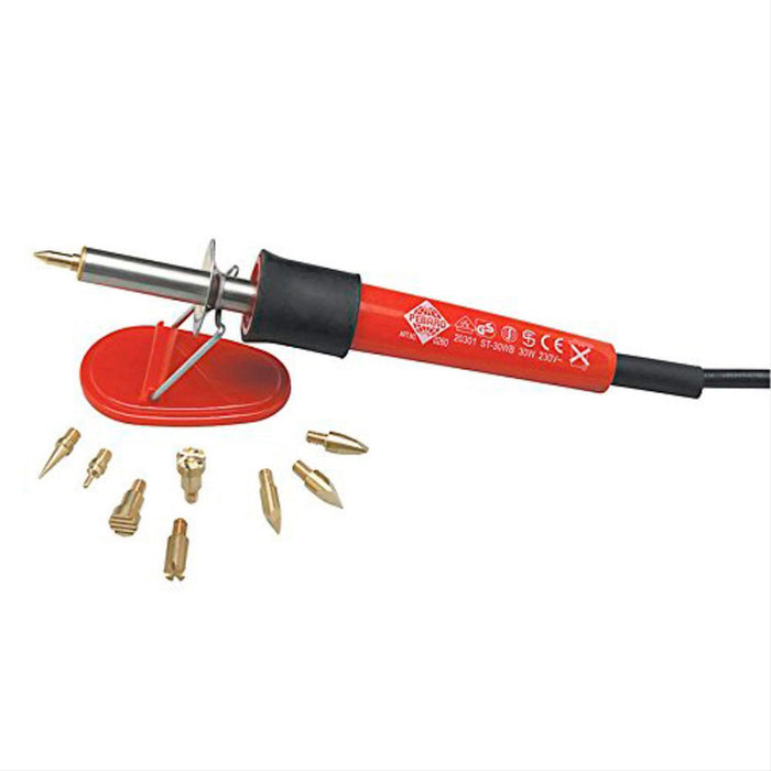 PYROGRAPH WITH STAND AND 9 ATTACHMENTS PEBARO 0260