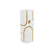 Pedestal Home ESPRIT White Golden Modern 25 x 25 x 80 cm - Декорация и Осветление<<<Дом Градина<<<BigBuy&&&Други