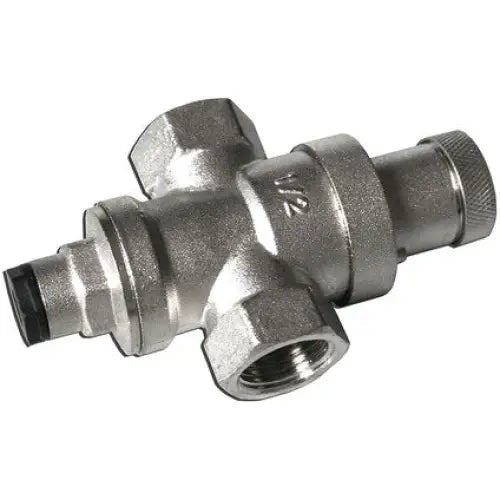PEDUCER VALVE 1/2 WITH OUTPUT FOR JOZI PRESSURE GAUGE - Фитинги и аксесоари за отопление<<<Отоплителна