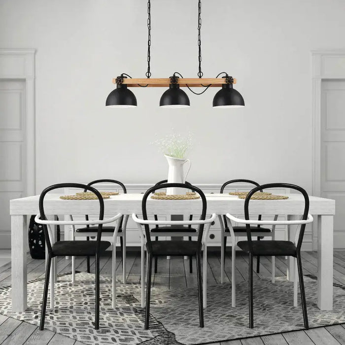 PENDANT 3XE27 BLACK EGLO LUBENHAM - Пендели<<<Вътрешно осветление<<<Осветление<<<Praktiker&&&Пендели<<<Вътрешно