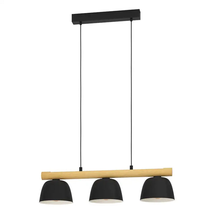 PENDANT 3XE27 BLACK EGLO SHERBURN - Пендели<<<Вътрешно осветление<<<Осветление<<<Praktiker&&&Пендели<<<Вътрешно