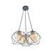 PENDANT 3XE27 BLACK VENON BREEZE - Пендели<<<Вътрешно осветление<<<Осветление<<<Praktiker&&&Пендели<<<Вътрешно