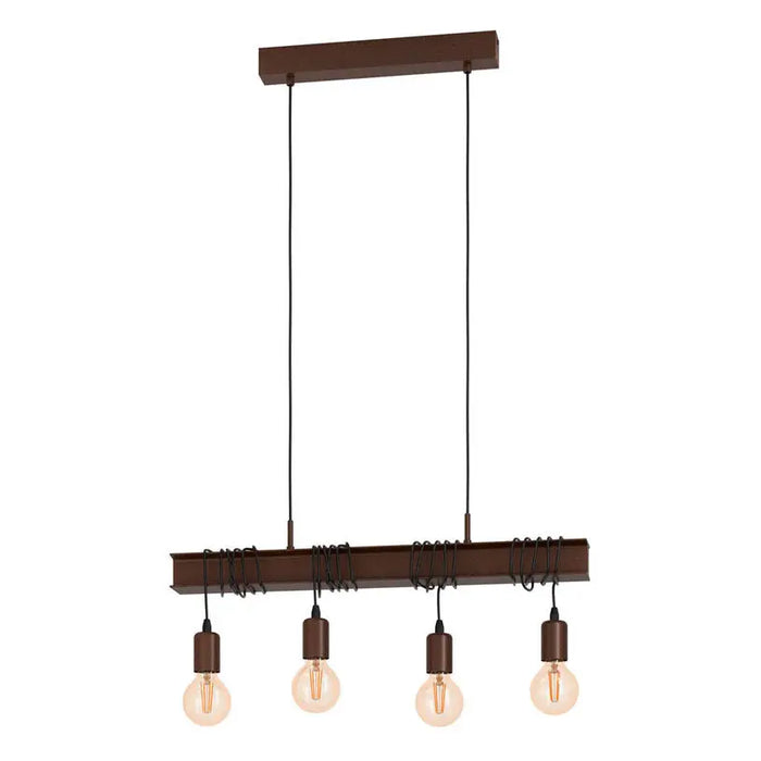 PENDANT 4XE27 ANTIQUE EGLO TOWNSHEND 4 - Пендели<<<Вътрешно осветление<<<Осветление<<<Praktiker&&&Пендели<<<Вътрешно