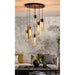 PENDANT 6XE27 BLACK EGLO LITTLETON - Пендели<<<Вътрешно осветление<<<Осветление<<<Praktiker&&&Пендели<<<Вътрешно
