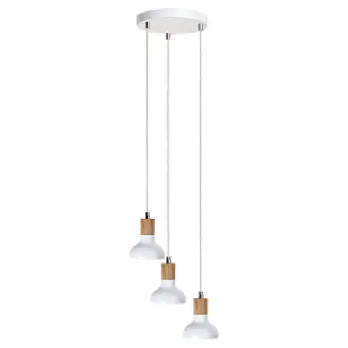 PENDANT E14 3X40W WHITE RABALUX HOLLY - Пендели<<<Вътрешно осветление<<<Осветление<<<Praktiker&&&Пендели<<<Вътрешно