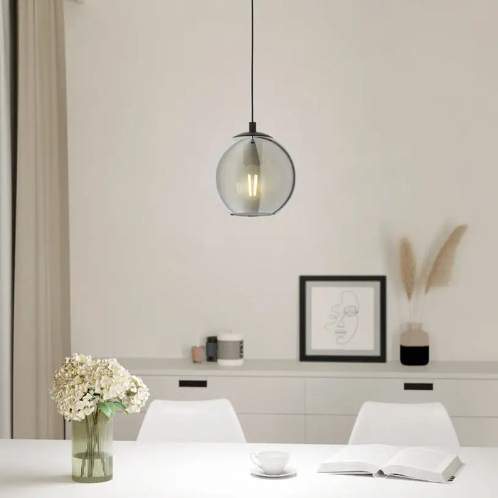 PENDANT E27 BLACK EGLO ARISCANI - Пендели<<<Вътрешно осветление<<<Осветление<<<Praktiker&&&Пендели<<<Вътрешно