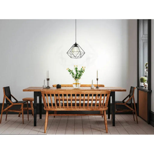 PENDANT E27 BLACK EGLO VERNHAM - Пендели<<<Вътрешно осветление<<<Осветление<<<Praktiker&&&Пендели<<<Вътрешно