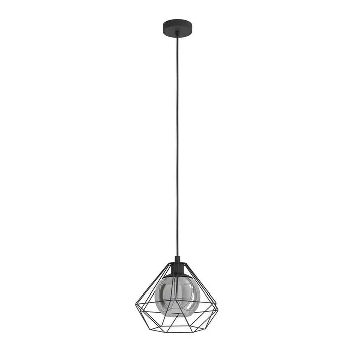 PENDANT E27 BLACK EGLO VERNHAM - Пендели<<<Вътрешно осветление<<<Осветление<<<Praktiker&&&Пендели<<<Вътрешно