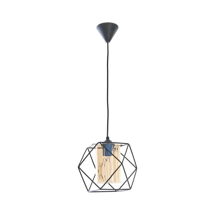 PENDANT E27 BLACK VENON BREEZE - Пендели<<<Вътрешно осветление<<<Осветление<<<Praktiker&&&Пендели<<<Вътрешно