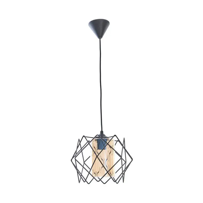 PENDANT E27 BLACK VENON HOME - Пендели<<<Вътрешно осветление<<<Осветление<<<Praktiker&&&Пендели<<<Вътрешно