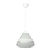 PENDANT E27 F220 WHITE/SILVER PURALUX - Пендели<<<Вътрешно осветление<<<Осветление<<<Praktiker&&&Пендели<<<Вътрешно