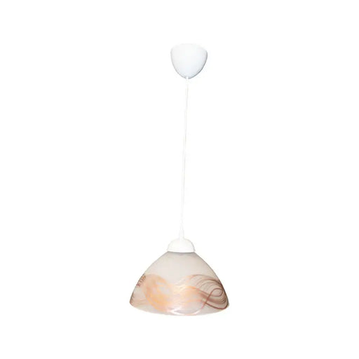 PENDANT E27 F240 WHITE/COPPER PURALUX - Пендели<<<Вътрешно осветление<<<Осветление<<<Praktiker&&&Пендели<<<Вътрешно