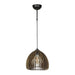 PENDANT E27 F250 WALNUT LIGHTSTYLE DUOMO - Пендели<<<Вътрешно осветление<<<Осветление<<<Praktiker&&&Пендели<<<Вътрешно