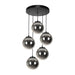 PENDANT E27 F40 BLACK/GRAY LIGHTSTYLE CITY - Пендели<<<Вътрешно