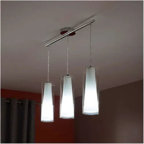 PENDEL 3XH27 WHITE EGLO PINTO - Пендели<<<Вътрешно осветление<<<Осветление<<<Praktiker&&&Пендели<<<Вътрешно