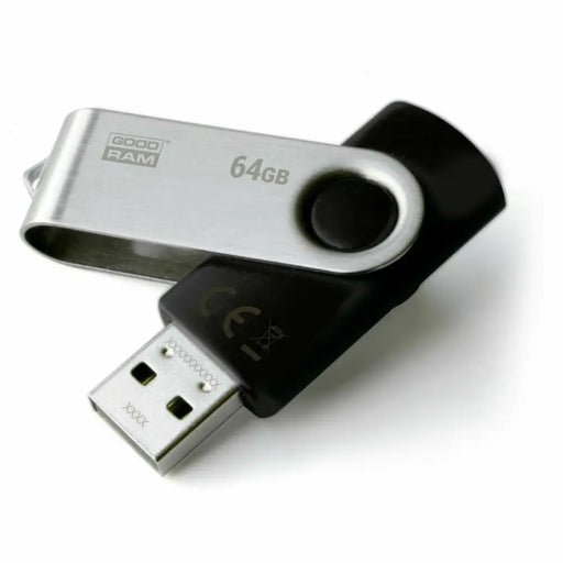 Pendrive GoodRam UTS2 USB 2.0 Black Silver 64 GB (1 Unit) - USB флаш устройства<<<Компютър Мрежи и