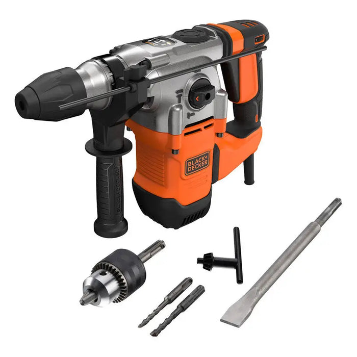 PERFORATOR BLACK&DECKER BEHS03K-QS 3.70 J SDS PLUS 1250 W SUITCASE - Перфоратори<<<Пробивни машини<<<Инструменти и