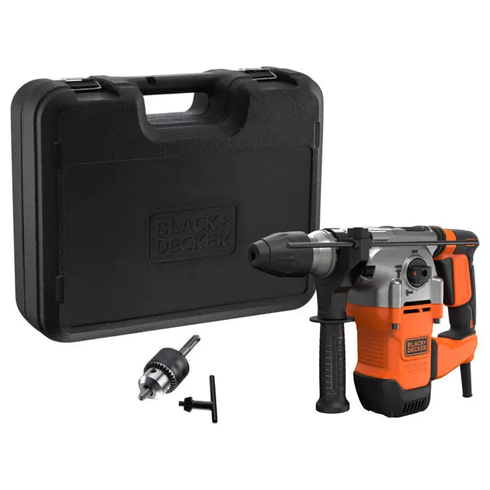 PERFORATOR BLACK&DECKER BEHS03K-QS 3.70 J SDS PLUS 1250 W SUITCASE - Перфоратори<<<Пробивни машини<<<Инструменти и