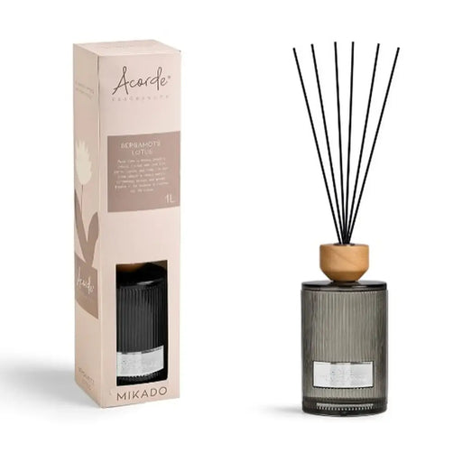 Perfume Sticks Acorde BERGAMOTS LOTUS 1 L (4 Units) - Почистване Прахосмукачки И Гладене<<<Дом