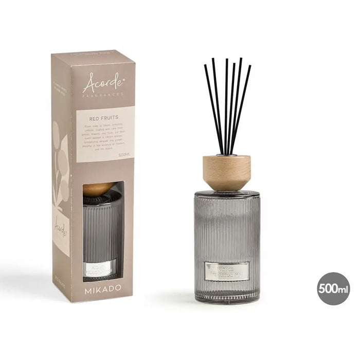 Perfume Sticks Acorde RED FRUITS 500 ml (6 Units) - Почистване Прахосмукачки И Гладене<<<Дом