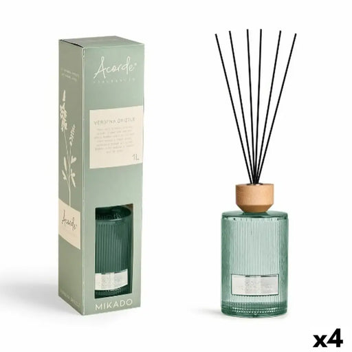 Perfume Sticks Acorde VERBENA DRIZZLE 1 L (4 Units) - Почистване Прахосмукачки И Гладене<<<Дом