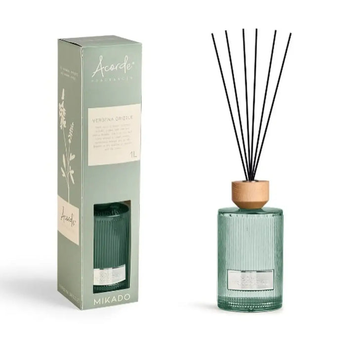 Perfume Sticks Acorde VERBENA DRIZZLE 1 L (4 Units) - Почистване Прахосмукачки И Гладене<<<Дом