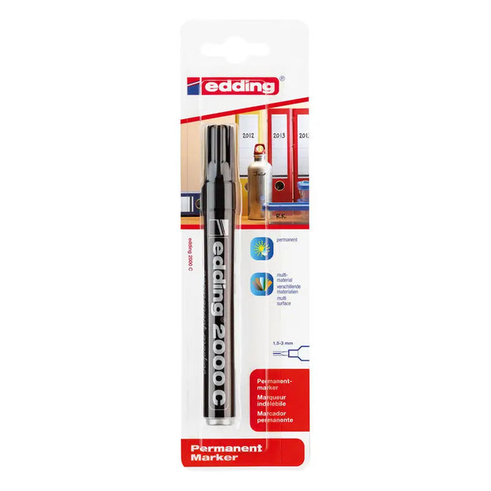 PERMANENT MARKER BLACK EDDING 2000C - Маркери креди и други<<<Ръчни инструменти<<<Инструменти и железария<<<Praktiker