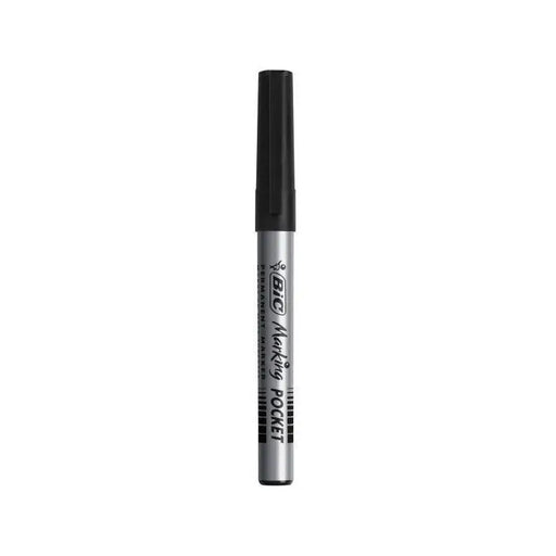 PERMANENT MARKER FINE BIC - BLACK - Маркери<<<Канцеларски материали<<<AmperelB2B