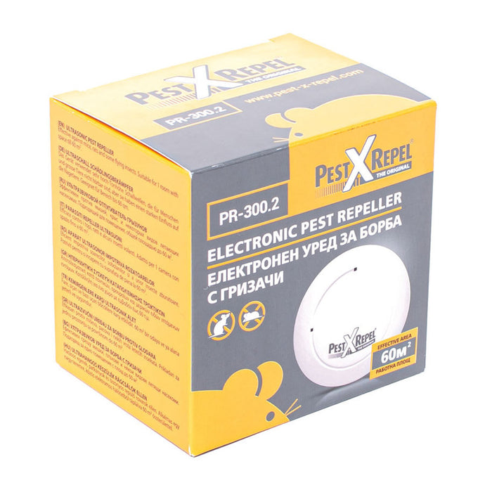 PEST-X-REPEL ULTRASONIC ELECTRONIC RODENT REPELLENT DEVICE