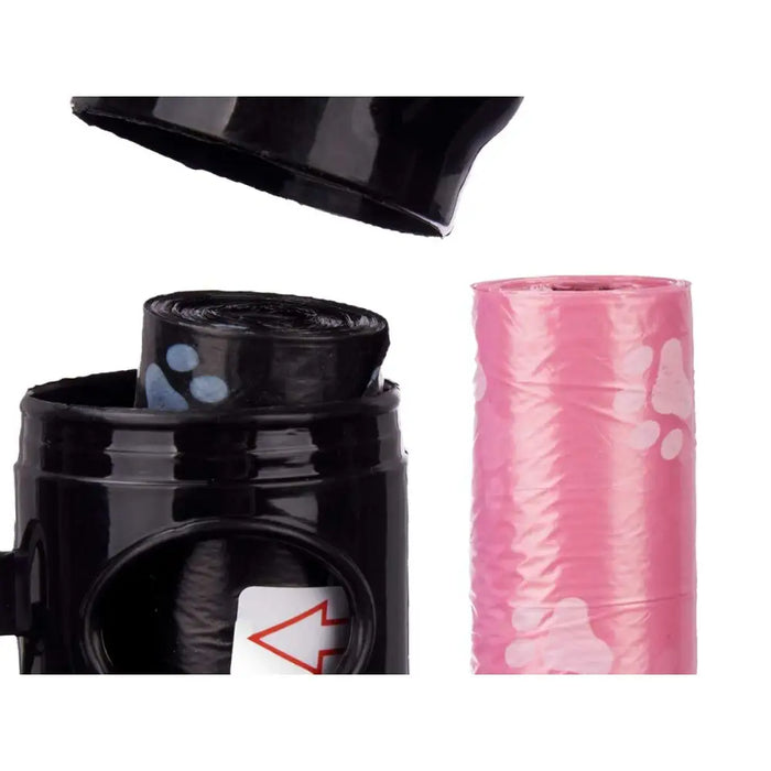 Pet Bag Dispenser Mascow Blue Black Pink Violet 9 x 21 x 4,5 cm Set (12 Units) - Домашни Животни<<<Дом