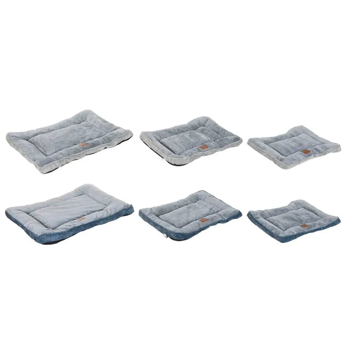 Pet bed Home ESPRIT Blue Grey Light grey 85 X 70 X 8 CM 2 Units - Домашни Животни<<<Дом Градина<<<BigBuy&&&Къщички и
