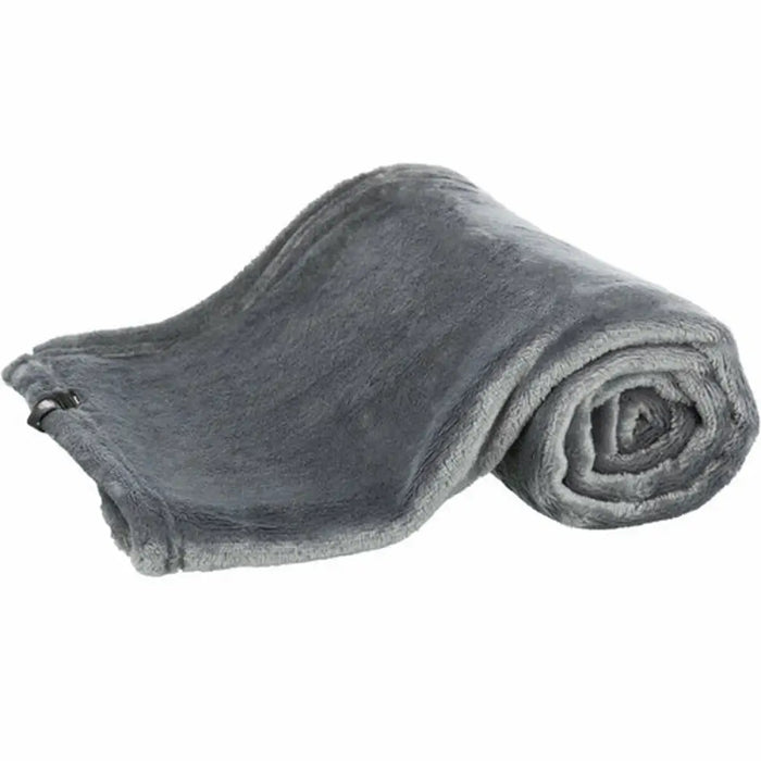 Pet blanket Trixie Kimmy Grey Polyester 100 × 75 CM - Домашни Животни<<<Дом Градина<<<BigBuy&&&Къщички и