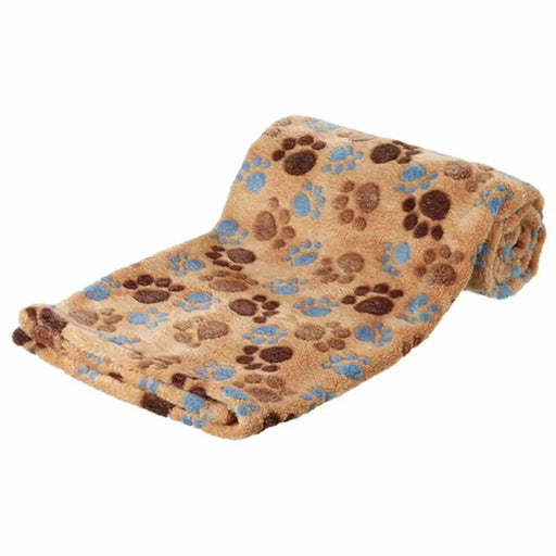 Pet blanket Trixie Laslo Beige 100 × 70 CM - Домашни Животни<<<Дом Градина<<<BigBuy&&&Къщички и легълца<<<Домашни