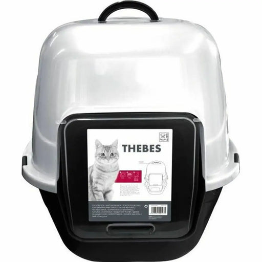 Pet carrier MPETS 62 x 53 x 58 cm White White/Black Plastic - Домашни Животни<<<Дом Градина<<<BigBuy&&&Пътуване и