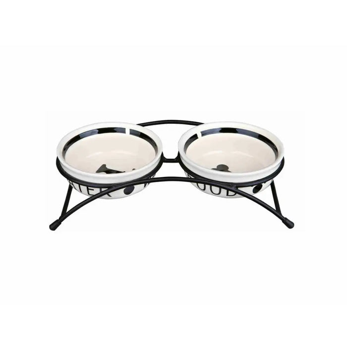 Pet feeding dish Trixie 24640 Double - Домашни Животни<<<Дом Градина<<<BigBuy&&&Купички за храна и вода<<<Домашни