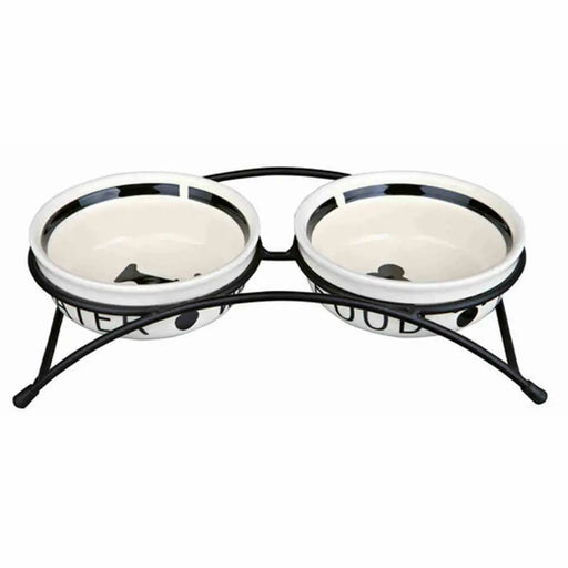 Pet feeding dish Trixie 24640 Double - Домашни Животни<<<Дом Градина<<<BigBuy&&&Купички за храна и вода<<<Домашни
