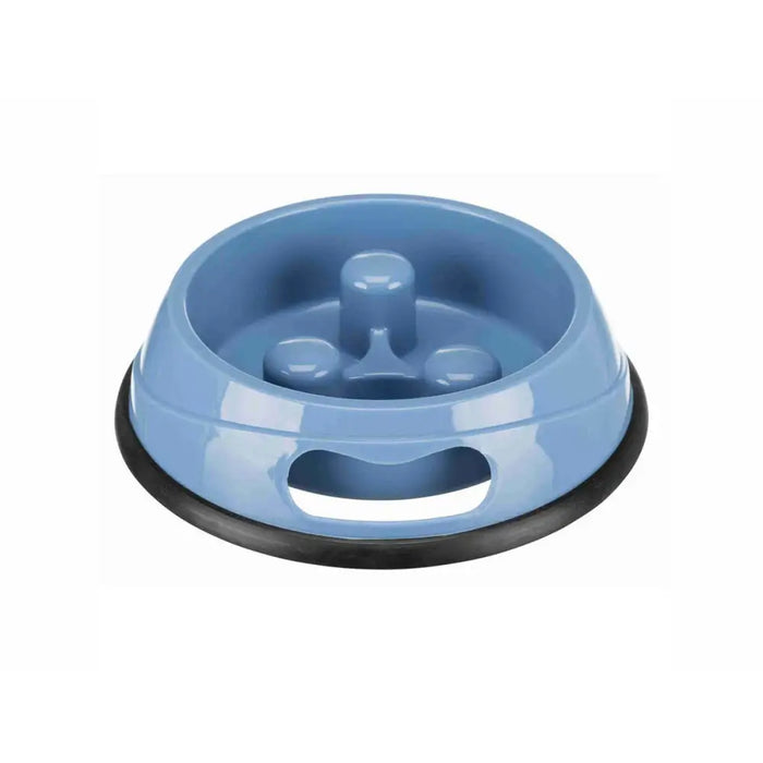 Pet feeding dish Trixie Slow Feed 900 ml 0,9 l Blue Green Natural rubber Plastic - Домашни Животни<<<Дом