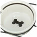 Pet feeding dish Trixie White Black 2,6 L - Домашни Животни<<<Дом Градина<<<BigBuy&&&Купички за храна и вода<<<Домашни