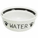 Pet feeding dish Trixie White Black 600 ml - Домашни Животни<<<Дом Градина<<<BigBuy&&&Купички за храна и вода<<<Домашни