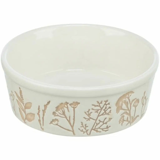 Pet feeding dish Trixie White Taupe 700 ml - Домашни Животни<<<Дом Градина<<<BigBuy&&&Купички за храна и вода<<<Домашни