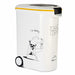 Pet food canister Curver 794096 With wheels White Plastic 20 kg 54 L 49,3 x 27,8 x 60,5 cm - Купички за храна и