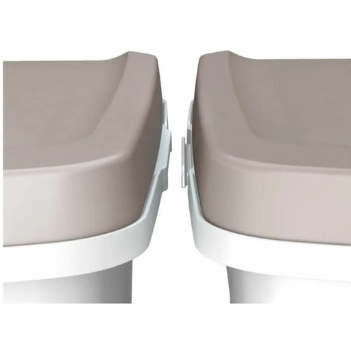 Pet food jar Kerbl White Brown 15 L - Домашни Животни<<<Дом Градина<<<BigBuy&&&Купички за храна и вода<<<Домашни