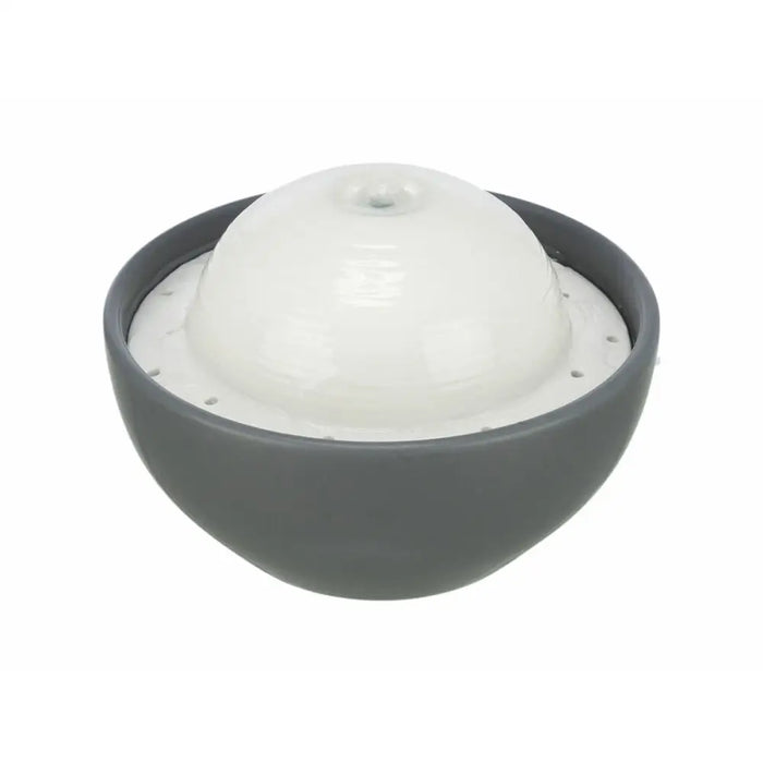 Pet Water Fountain Trixie FuenteVital Dome White Grey Ceramic - Домашни Животни<<<Дом Градина<<<BigBuy&&&Купички за